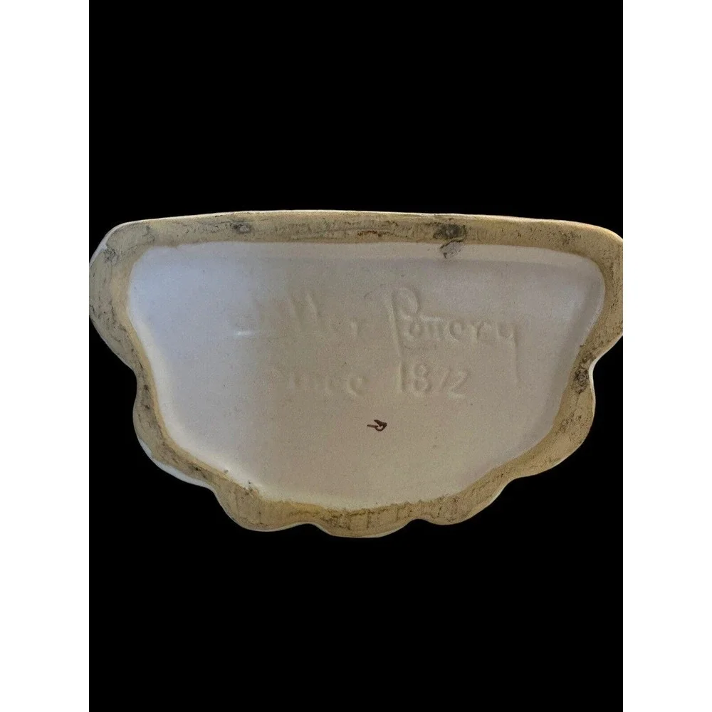 Antique Weller Jardiniere Planter Yellow Dogwood Signed Ceramic Home Decor